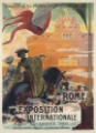 Picture of ROME EXPOSITION VINTAGE POSTER 1911