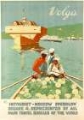 Picture of RUSSIA VOLGA VINTAGE TRAVEL POSTER