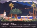 Picture of SANTA CATALINA CALIFORNIA VINTAGE TRAVEL POSTER
