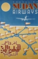 Picture of SUDAN VINTAGE AIRLINE TRAVEL POSTER