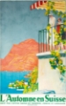 Picture of SWITZERLAND AUTUMN VINTAGE TRAVEL POSTER