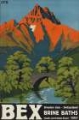 Picture of SWITZERLAND BEX VINTAGE TRAVEL POSTER