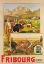 Picture of SWITZERLAND FRIBOURG VINTAGE TRAVEL POSTER