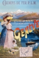Picture of SWITZERLAND GENEVA VINTAGE TRAVEL POSTER
