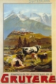 Picture of SWITZERLAND GRUYERE VINTAGE TRAVEL POSTER