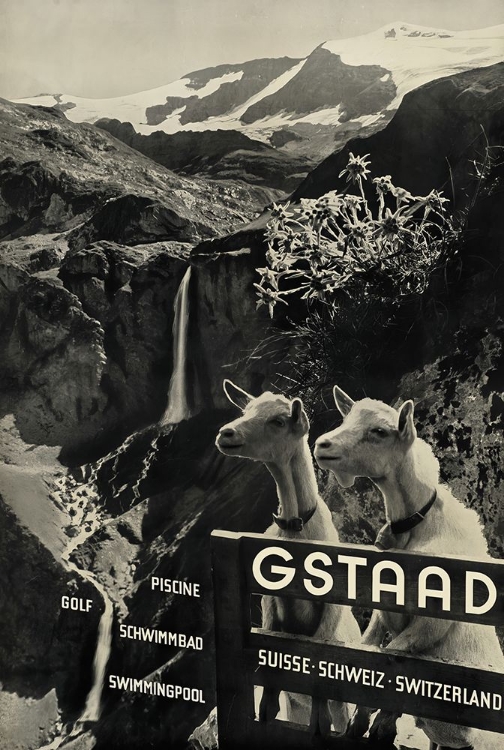 Picture of SWITZERLAND GSTAAD VINTAGE TRAVEL POSTER