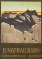Picture of SWITZERLAND JUNGFRAU BAHN VINTAGE TRAVEL POSTER