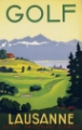 Picture of SWITZERLAND LAUSANNE GOLF VINTAGE TRAVEL POSTER