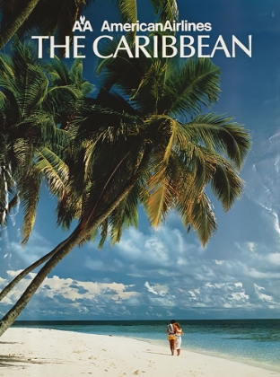 Picture of THE CARIBBEAN VINTAGE AIR TRAVEL POSTER
