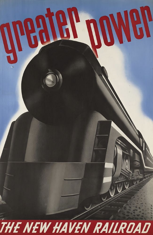 Picture of THE NEW HAVEN RAILROAD VINTAGE POSTER