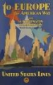 Picture of UNITED STATES LINES VINTAGE TRAVEL POSTER