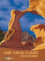 Picture of UTAH GRAND STAIRCASE ESCALANTE VINTAGE TRAVEL POSTER