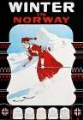 Picture of WINTER IN NORWAY 1907 VINTAGE TRAVEL POSTER BY ANDREAS BLOCH