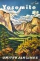 Picture of YOSEMITE VINTAGE AIR TRAVEL POSTER