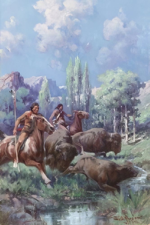 Picture of A SPRINGTIME HUNT 1914