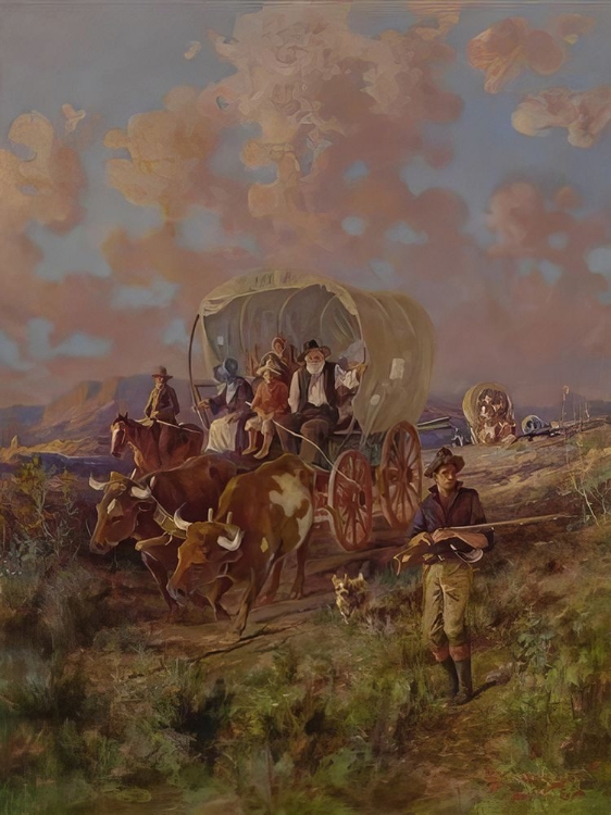 Picture of COVERED WAGON 1908