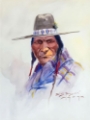 Picture of INDIAN CHIEF WITH HAT 1909