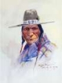 Picture of INDIAN CHIEF WITH HAT 1909