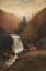 Picture of INDIAN RIDER NEAR WATERFALL 1903