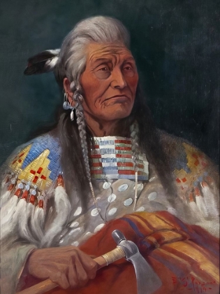 Picture of LOUISON THE JUDGE FLATHEAD CHIEF 1914