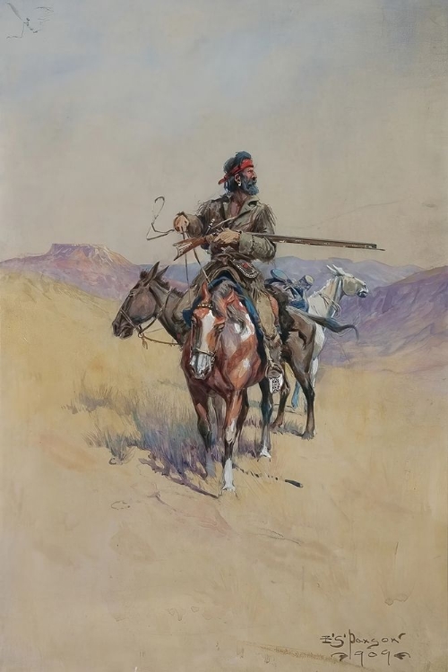 Picture of SUSPICIOUS OF TROUBLE 1909