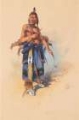 Picture of THE ARROW, CROW WARRIOR HAIRY MOCCASIN, CUSTER SCOUT 1908