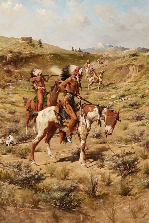 Picture of THE WAR PARTY 1901