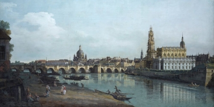 Picture of DRESDEN SEEN FROM THE RIGHT BANK OF THE ELBE