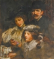 Picture of THE PAINTER, HIS WIFE AND DAUGHTER