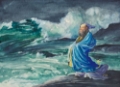 Picture of A RISHI STIRRING UP A STORM 1897