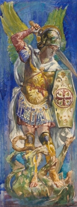 Picture of DESIGN FOR STAINED GLASS CA 1900