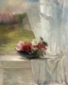Picture of FLOWERS ON A WINDOW LEDGE CA 1861