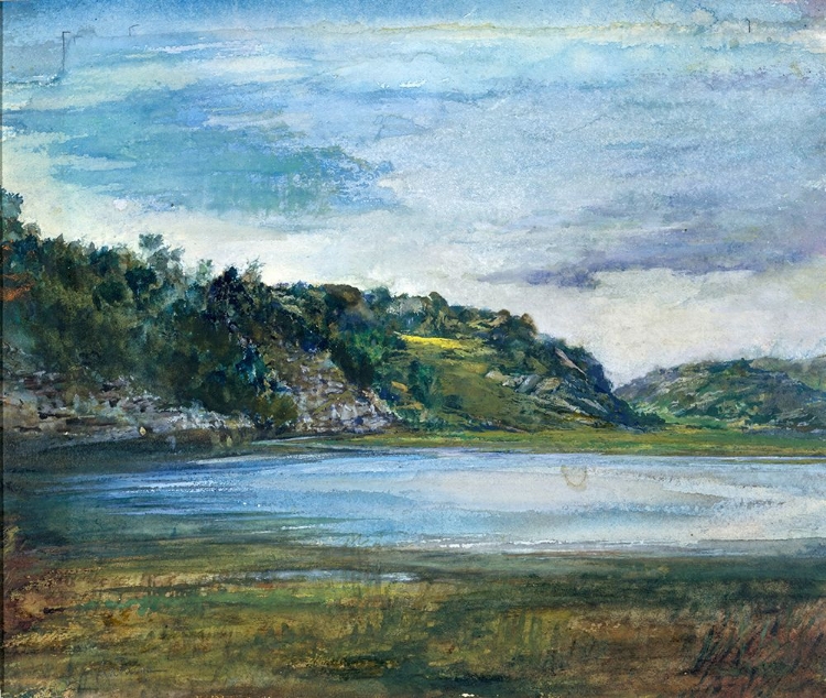 Picture of PARADISE ROCKS, STUDY AT PARADISE, NEWPORT, RHODE ISLAND 1884