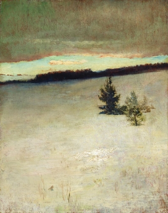 Picture of SNOW FIELD, MORNING, ROXBURY 1864