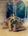 Picture of VILLAGE DANCING GIRLS AT GAROET IN THE PREANGER REGENCY, JAVA 1891