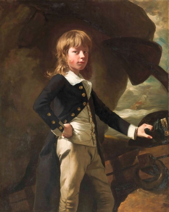 Picture of MIDSHIPMAN AUGUSTUS BRINE 1782