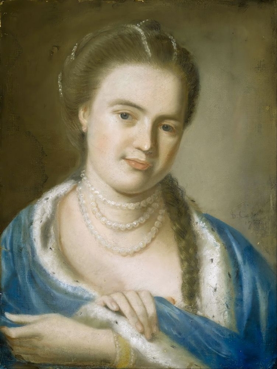 Picture of PORTRAIT OF MRS GAWEN BROWN 1763