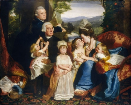 Picture of THE COPLEY FAMILY 1776
