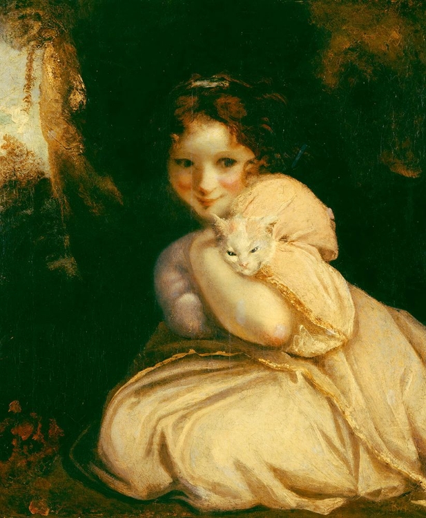 Picture of FELINA WITH A KITTEN 1788