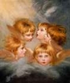 Picture of HEADS OF ANGELS, MISS FRANCES GORDON 1786