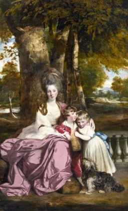 Picture of LADY ELIZABETH DELME AND HER CHILDREN CA 1777
