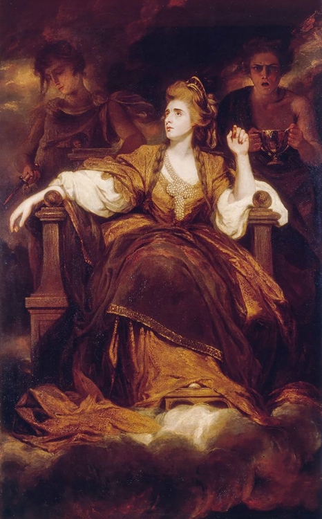 Picture of MRS SIDDONS AS THE TRAGIC MUSE
