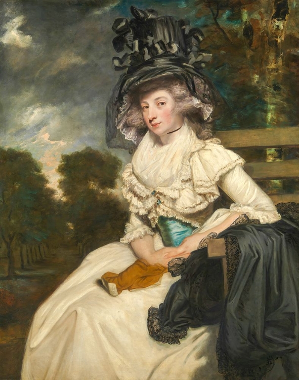 Picture of MRS LEWIS THOMAS WATSON, MARY ELIZABETH MILLES 1789