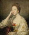 Picture of PORTRAIT OF A LADY IN WHITE CA 1762