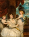 Picture of PORTRAIT OF JANE, COUNTESS OF HARRINGTON, VISCOUNT PETERSHAM AND THE HONORABLE LINCOLN STANHOPE 1786