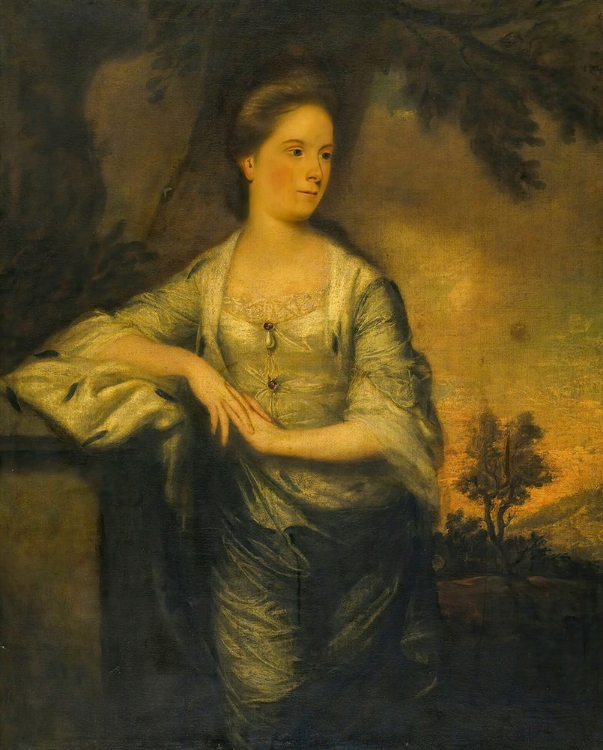 Picture of PORTRAIT OF LADY MARY CROSBIE