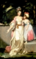 Picture of PORTRAIT OF MRS JELF POWIS AND HER DAUGHTER 1777