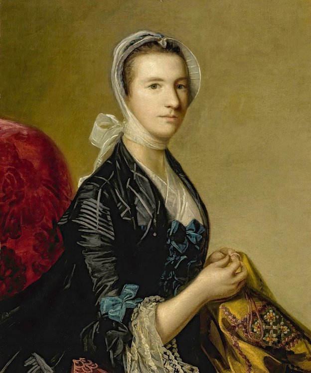 Picture of PORTRAIT OF MRS JUBB