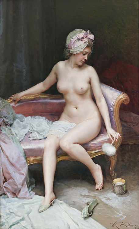 Picture of AFTER THE BATH, NUDE WOMAN CA 1895