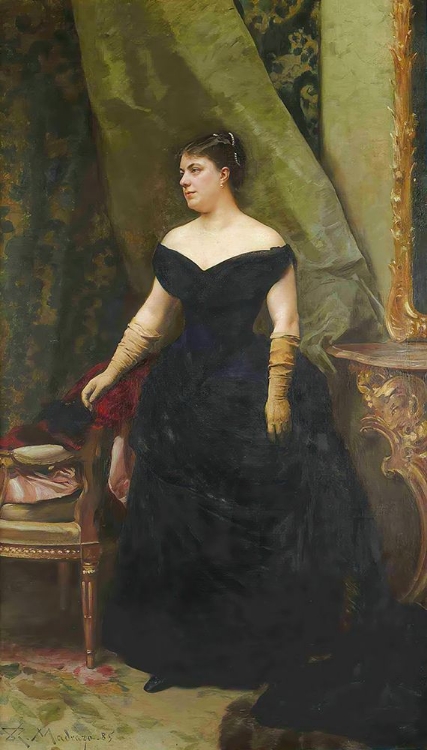 Picture of PORTRAIT DE MADAME ISAAC HIRSCH KANN, NEE KOENIGSWARTER 1885